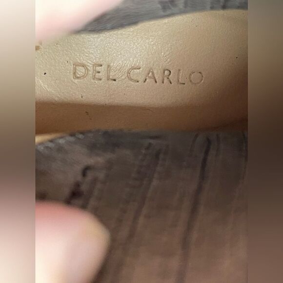 Del Carlo leather ankle boots 38.1/2 - Picture 13 of 14